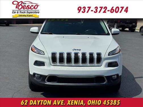 Bright White Clearcoat 2015 Jeep Cherokee Limited