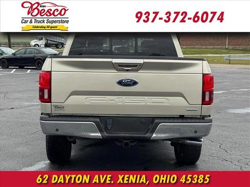 White Gold Gn 2018 Ford F-150 Lariat