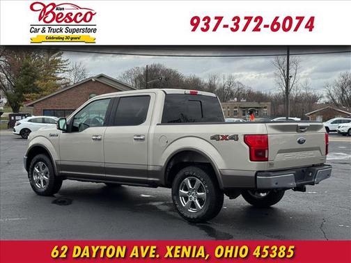 White Gold Gn 2018 Ford F-150 Lariat