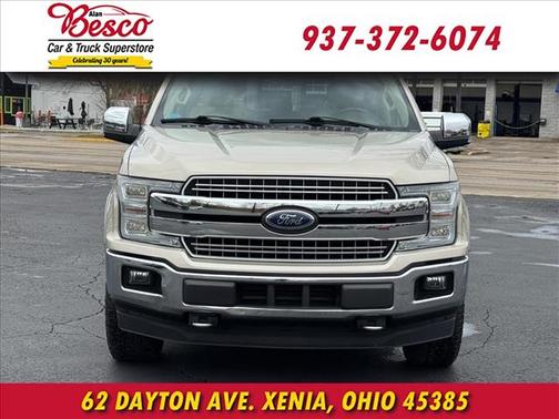 White Gold Gn 2018 Ford F-150 Lariat