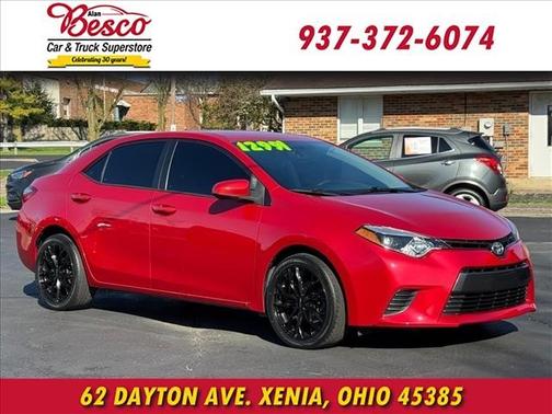 Barcelona Red Metallic 2015 Toyota Corolla LE