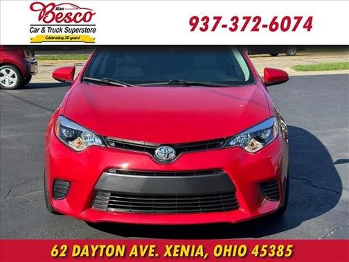 Barcelona Red Metallic 2015 Toyota Corolla LE