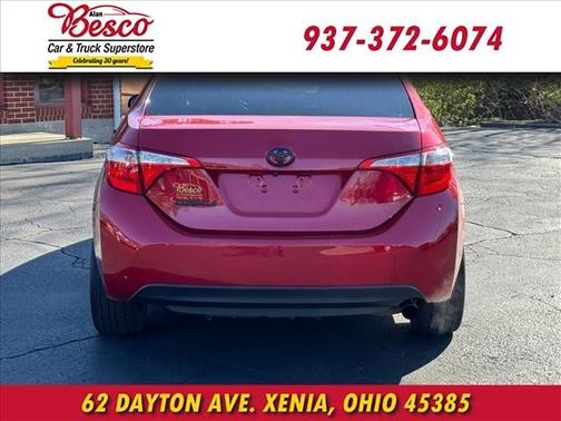 Barcelona Red Metallic 2015 Toyota Corolla LE