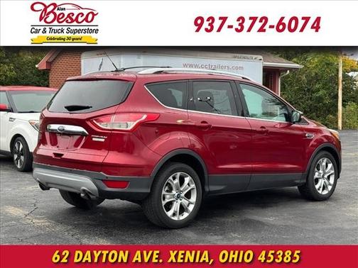 Ruby Red Metallic Tinted Clearcoat 2014 Ford Escape Titanium
