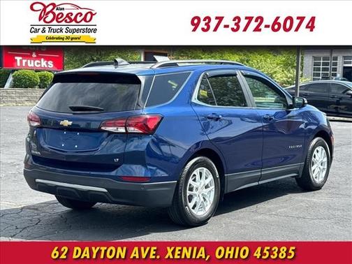 Blue Glow Metallic 2022 Chevrolet Equinox 1LT