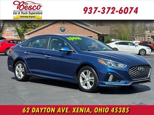 Lakeside Blue 2019 Hyundai SONATA SEL
