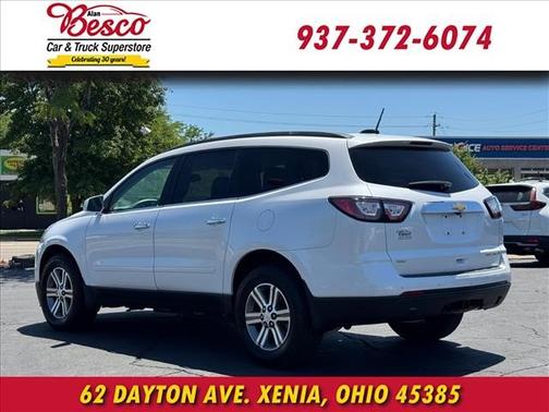 Summit White 2016 Chevrolet Traverse 1LT