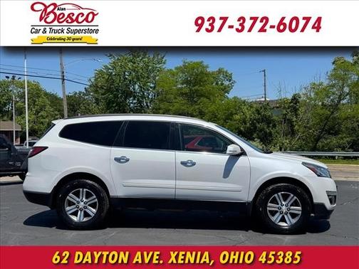 Summit White 2016 Chevrolet Traverse 1LT