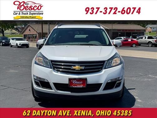 Summit White 2016 Chevrolet Traverse 1LT