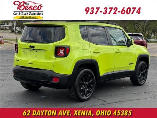 Hypergreen Clearcoat 2018 Jeep Renegade Latitude