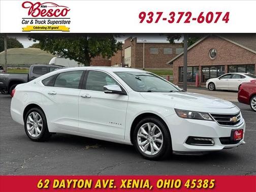 Summit White 2019 Chevrolet Impala 1LT