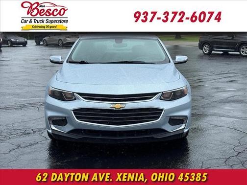 Arctic Blue Metallic 2018 Chevrolet Malibu LT