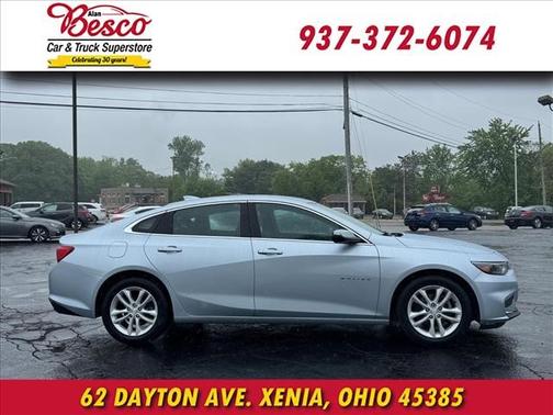 Arctic Blue Metallic 2018 Chevrolet Malibu LT