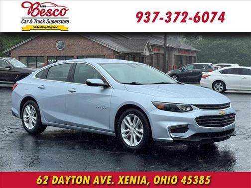 Arctic Blue Metallic 2018 Chevrolet Malibu LT