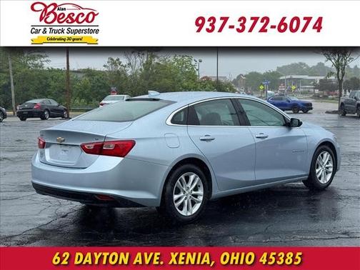 Arctic Blue Metallic 2018 Chevrolet Malibu LT