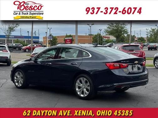 Blue Velvet Metallic 2018 Chevrolet Malibu Premier