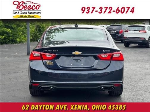 Blue Velvet Metallic 2018 Chevrolet Malibu Premier