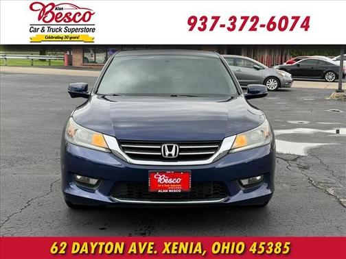 Obsidian Blue Pearl 2014 Honda Accord EX
