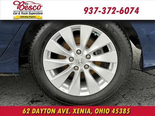 Obsidian Blue Pearl 2014 Honda Accord EX