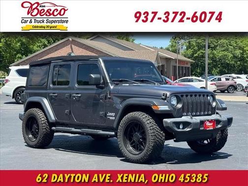 Granite Crystal Metallic Clearcoat 2019 Jeep Wrangler Unlimited Sport