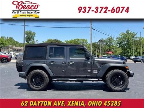 Granite Crystal Metallic Clearcoat 2019 Jeep Wrangler Unlimited Sport