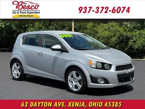 Silver Ice Metallic 2016 Chevrolet Sonic LTZ
