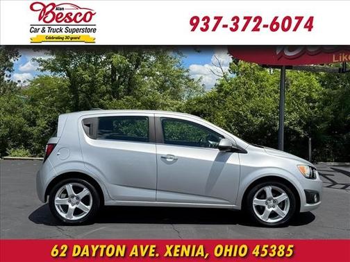 Silver Ice Metallic 2016 Chevrolet Sonic LTZ