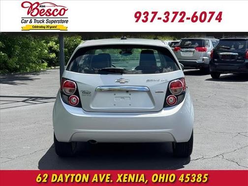 Silver Ice Metallic 2016 Chevrolet Sonic LTZ