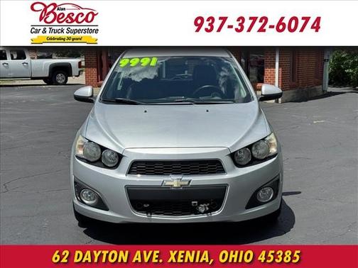 Silver Ice Metallic 2016 Chevrolet Sonic LTZ