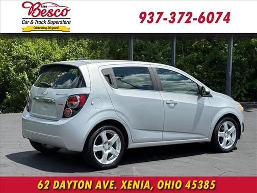 Silver Ice Metallic 2016 Chevrolet Sonic LTZ