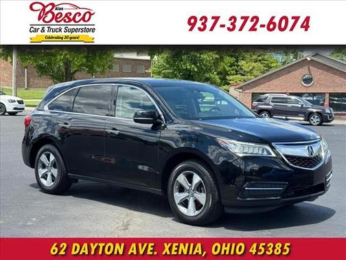 Crystal Black Pearl 2015 Acura MDX 3.5L