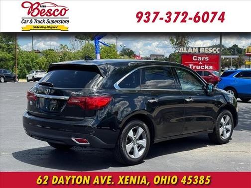 Crystal Black Pearl 2015 Acura MDX 3.5L