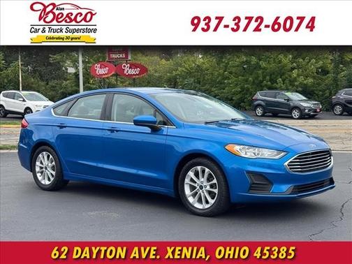 Velocity Blue 2019 Ford Fusion SE