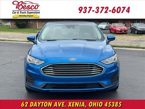 Velocity Blue 2019 Ford Fusion SE
