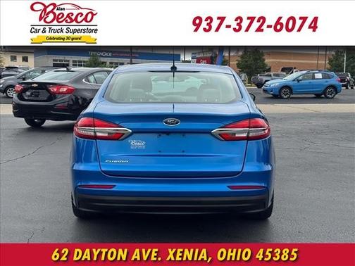 Velocity Blue 2019 Ford Fusion SE