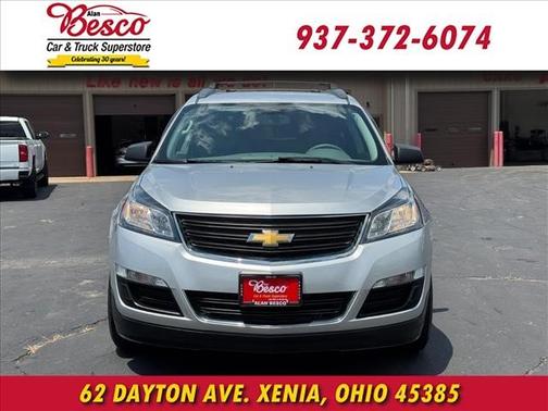 Silver Ice Metallic 2015 Chevrolet Traverse LS