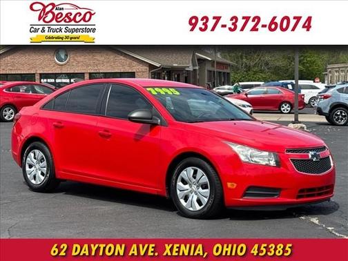 Red Hot 2014 Chevrolet Cruze LS