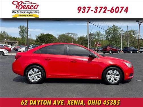 Red Hot 2014 Chevrolet Cruze LS