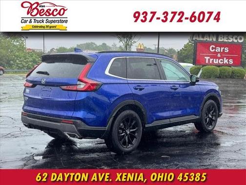 Still Night Pearl 2025 Honda CR-V Hybrid Sport AWD