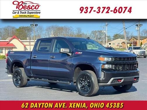 Northsky Blue Metallic 2021 Chevrolet Silverado 1500 Custom Trail Boss
