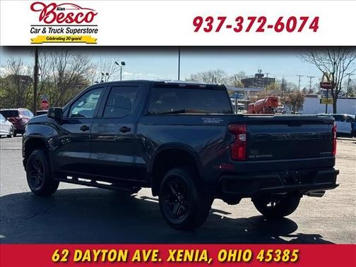 Northsky Blue Metallic 2021 Chevrolet Silverado 1500 Custom Trail Boss