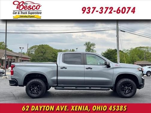 Satin Steel Metallic G9k 2020 Chevrolet Silverado 1500 LT Trail Boss