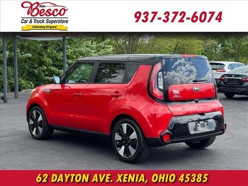 Inferno Red/Black 2016 Kia Soul +