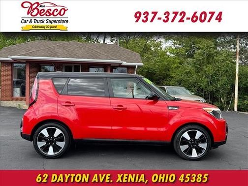Inferno Red/Black 2016 Kia Soul +