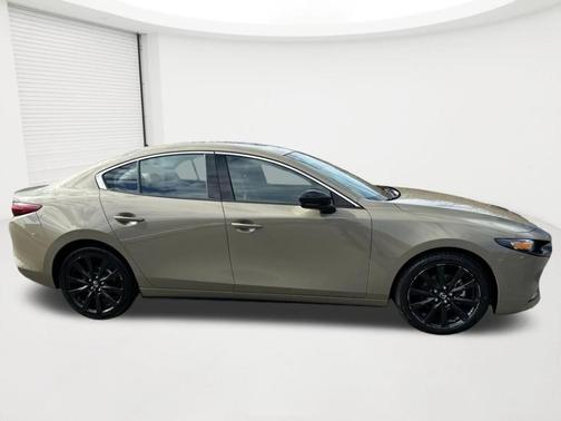 Zircon Sand Metallic 2024 Mazda Mazda3 2.5 Carbon Turbo