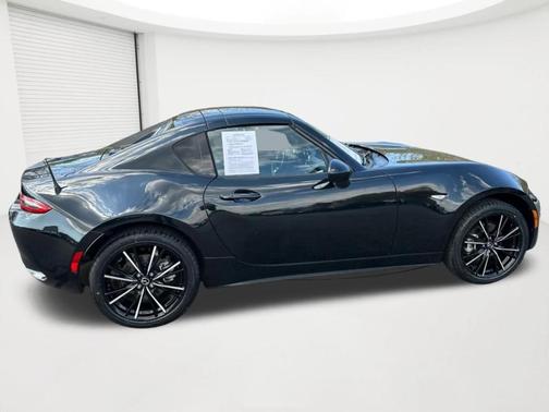 Jet Black Mica 2025 Mazda MX-5 Miata RF Grand Touring