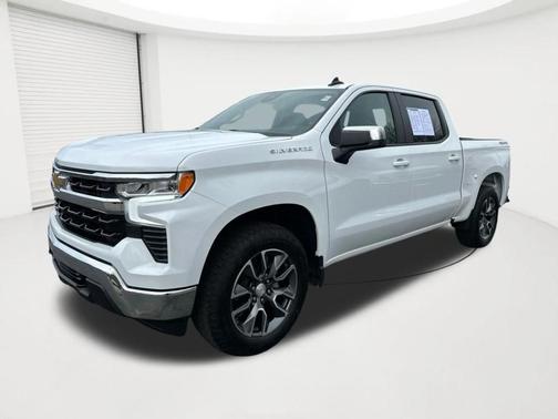 Summit White 2022 Chevrolet Silverado 1500 LT