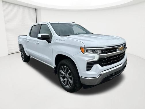 Summit White 2022 Chevrolet Silverado 1500 LT