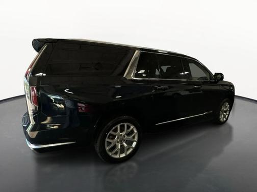 Dark Moon Blue Metallic 2021 Cadillac Escalade ESV Premium Luxury
