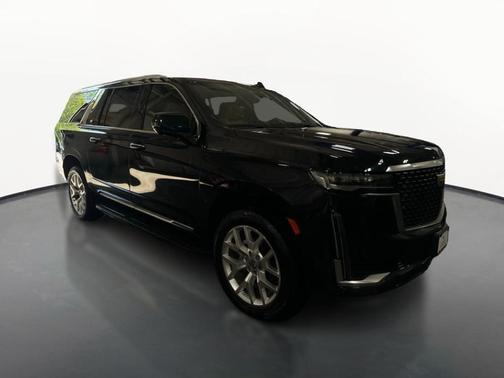 Dark Moon Blue Metallic 2021 Cadillac Escalade ESV Premium Luxury